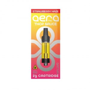 AERA THC THCP Sauce Cartridge 2G – Strawberry Haze (Sativa)
