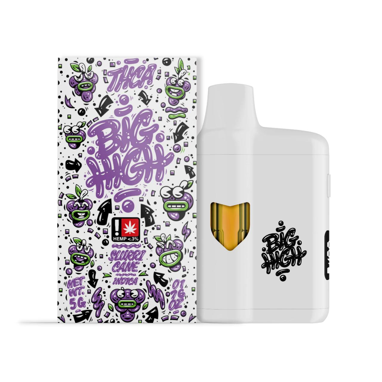 Big High THCA Disposable Vape 5G - Slurricane Indica | THCA 5G