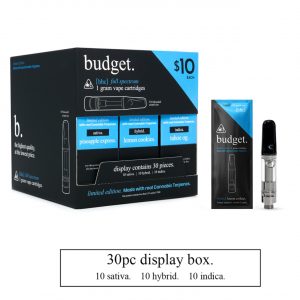 budget. Limited Edition Starter Box 1G Cartridge 30PK – HHC