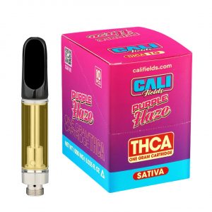 Cali Fields THCA Cartridge 1G – Purple Haze (Sativa)