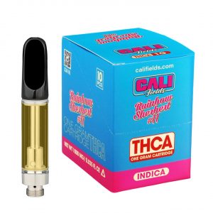 Cali Fields THCA Cartridge 1G – Rainbow Sherbet #11 (Indica)