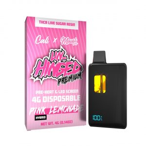 Cali X Unhinged Pre-Heat Premium Disposable Vape 4G - Pink Lemonade Hybrid | Pre-Heat 4G
