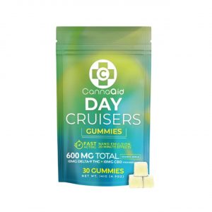 CannaAid D9/CBD Day Cruisers Gummies | Delta 9 CBD Gummies
