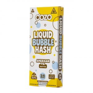 Dozo Liquid Bubble Hash Disposable Vape 3.5G - American Pie Sativa | Liquid Bubble Hash
