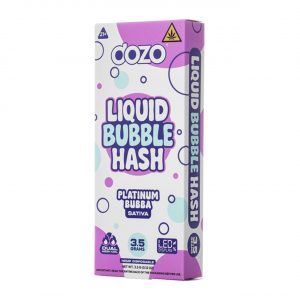 Dozo Liquid Bubble Hash Disposable Vape 3.5G - Platinum Bubba Sativa | Liquid Bubble Hash