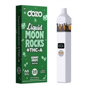 Dozo THC-A Liquid Moon Rock Disposable Vape 3.5G - Gummy Dropz Sativa | Liquid Moon Rock
