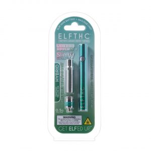 ELFTHC THCP Slim Vape Battery 0.5G + Wax/Dab Cartridge – Fantasy Melon (Hybrid)