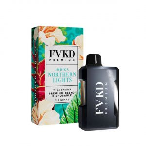 FVKD Badder THCA Premium Disposable Vape 3.5G - Northern Lights Indica | THCA Badder