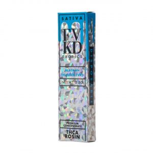 FVKD Exotics THCA Rosin Disposable Vape 3.5G - Alaskan Thunder FVKD Sativa | Live Rosin