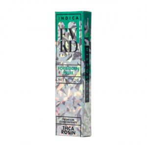FVKD Exotics THCA Rosin Disposable Vape 3.5G - Forbidden Fruit Indica | Live Rosin