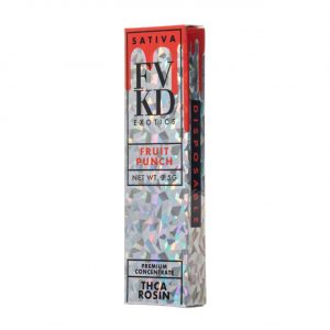 FVKD Exotics THCA Rosin Disposable Vape 3.5G - Fruit Punch Sativa | Live Rosin