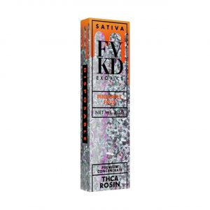 FVKD Exotics THCA Rosin Disposable Vape 3.5G - Pineapple Fruz Sativa | Live Rosin