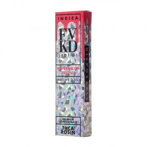 FVKD Exotics THCA Rosin Disposable Vape 3.5G - Watermelon Zkittlez Indica | Live Rosin