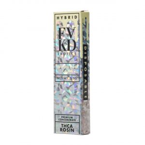 FVKD Exotics THCA Rosin Disposable Vape 3.5G - Wedding Cake Hybrid | Live Rosin