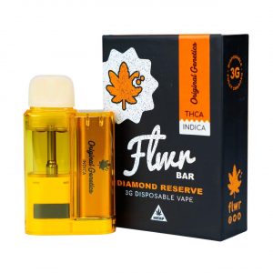 Flwr Bar Diamond Reserve Disposable Vape 3G - Original Genetics Indica | Diamond Reserve