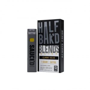 Half Bak'd Bliss Blends Disposable Vape 1G - Gummy Bear Sativa | Bliss Blends