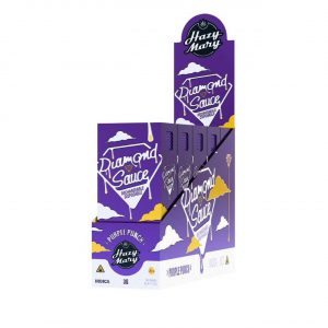 Hazy Mary Diamond Sauce Disposable Vape 3G - Purple Punch Indica | Diamond Sauce
