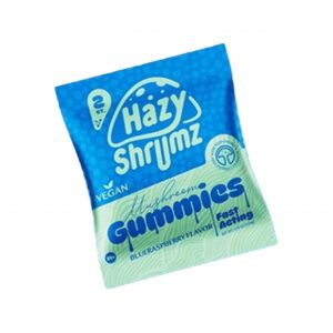Hazy Shrumz Mushroom Gummies – Blue Raspberry