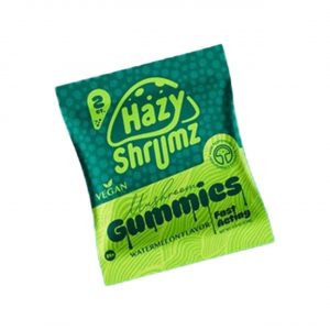 Hazy Shrumz Mushroom Gummies – Watermelon