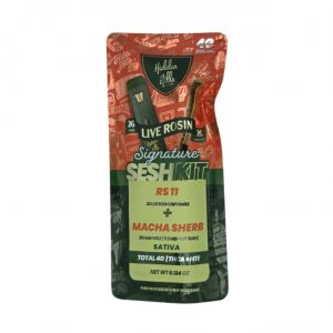 Hidden Hills Combo SeshKit THCA Disposable Vape 2G + Hashhole Pre-Rolls 2G - RS 11-Matcha Sherb Sativa | SeshKit Combo