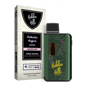 Hidden Hills Quadra Bar Disposable Vape 3G - Galactic Sugar Sativa | Quadra Bar 3G