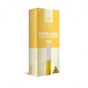 Higher Education Pure CBD Cartridge 1G – Pineapple Express (Sativa)
