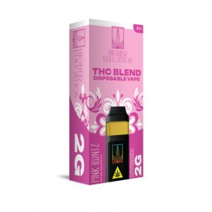Higher Education THC Blend Disposable Vape 2G - Pink Runtz Hybrid | THC Blend