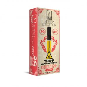 Higher Education THCP Vape Cartridge 2G – Cherry Zlushie (Hybrid)