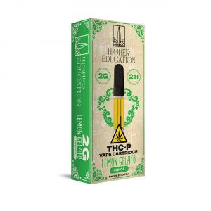Higher Education THCP Vape Cartridge 2G – Lemon Gelato (Indica)