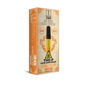 Higher Education THCP Vape Cartridge 2G – Orange Cream (Hybrid)