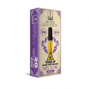 Higher Education THCP Vape Cartridge 2G – Purple Octane (Sativa)