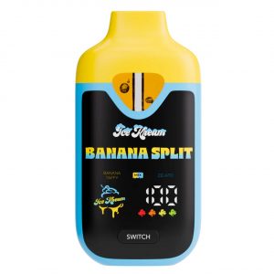 ICE KREAM Trio THCP Disposable Vape 3.5G - Banana Split Indica | THCP Trio