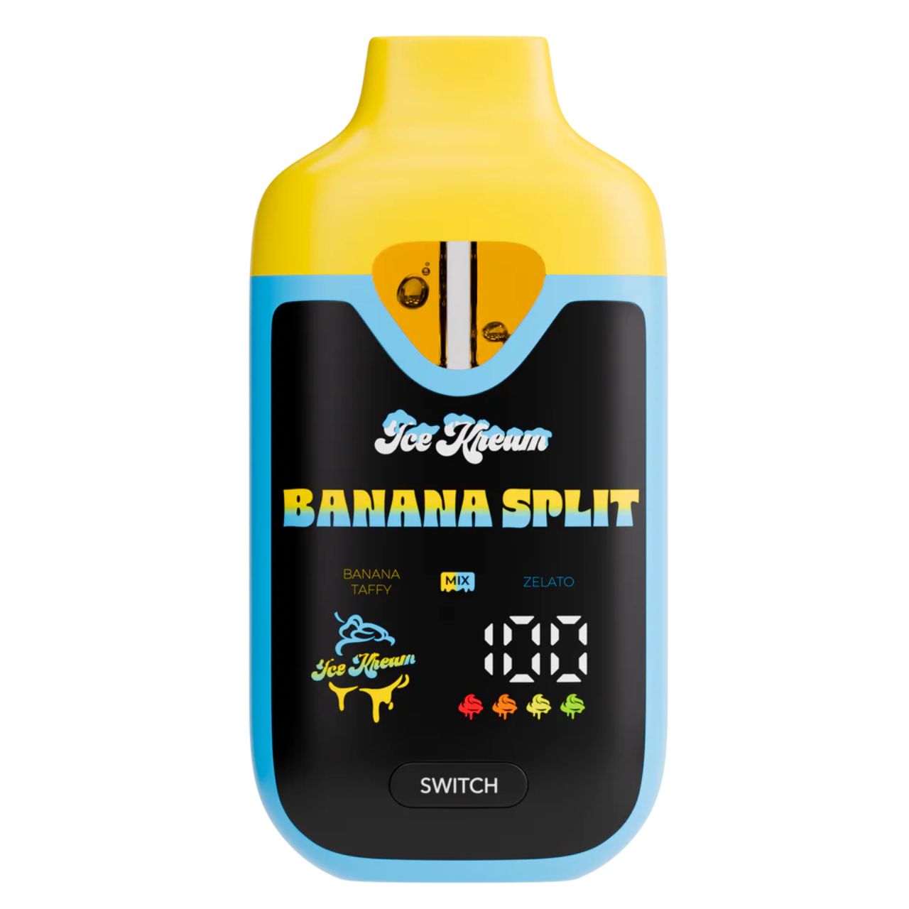 ICE KREAM Trio THCP Disposable Vape 3.5G - Banana Split Indica | THCP Trio