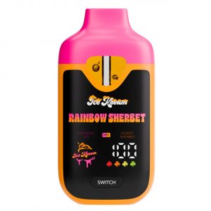 ICE KREAM Trio THCP Disposable Vape 3.5G - Rainbow Sherbet Hybrid | THCP Trio