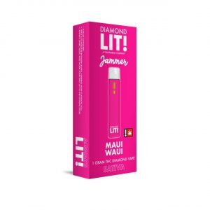 LIT THC Diamond Jammer Disposable Vape 1G – Maui Waui Sativa | THC Diamonds