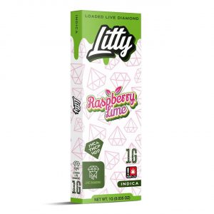 Litty Live Diamond THCA/THCP/HD9 Disposable Vape 1G - Raspberry Lime Indica | Live Diamond