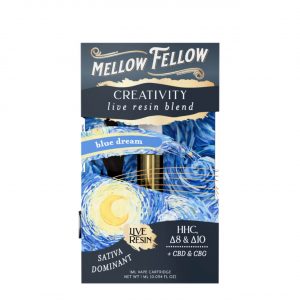 Mellow Fellow Live Resin Blend Cartridge 1ML – Creativity / Blue Dream