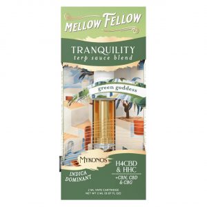 Mellow Fellow Terp Sauce Blend Cartridge 2ML – Green Goddess