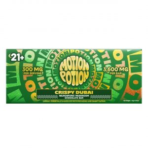 Motion Potion Mushroom Chocolate Bar 300MG – Crispy Dubai