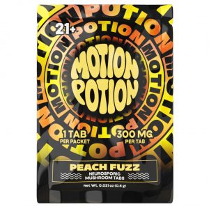 Motion Potion Mushroom Tablets 300MG – Peach Fuzz (1CT)