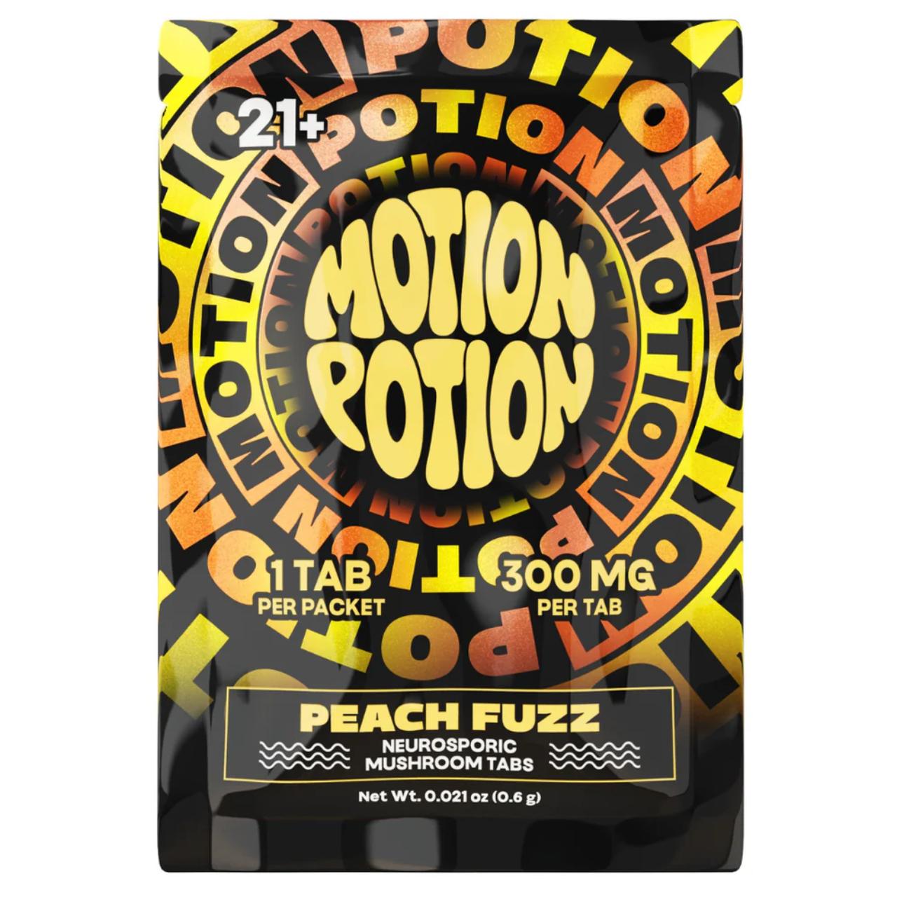 Motion Potion Mushroom Tablets 300MG – Peach Fuzz (1CT)