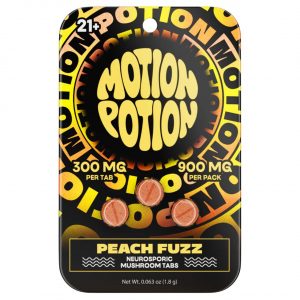 Motion Potion Mushroom Tablets 900MG – Peach Fuzz (3CT)