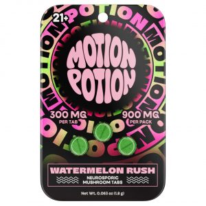 Motion Potion Mushroom Tablets 900MG – Watermelon Rush (3CT)
