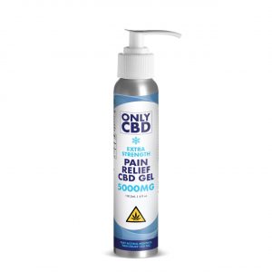 Only CBD Extra Strength Pain Relief Gel 5000MG | CBD Topical Gel