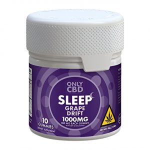 Only CBD Sleep Gummies Jar 1000MG – Blackberry Moon | CBD Sleep Gummies