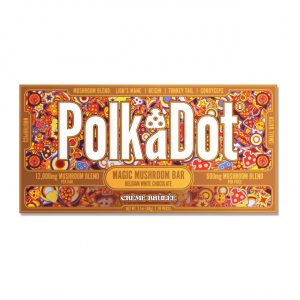 Polk A Dot Mushroom Chocolate Bar 12000MG – Creme Brulee