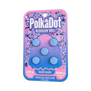 Polk a Dot Magic Blend Mushroom Tablets 10000MG – Blue Razz (5CT)