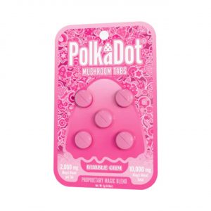 Polk a Dot Magic Blend Mushroom Tablets 10000MG – Bubble Gum (5CT)