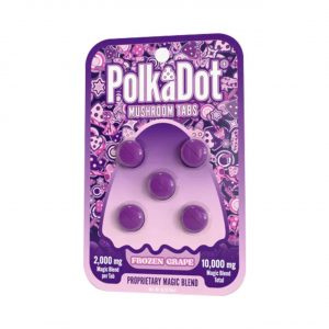 Polk a Dot Magic Blend Mushroom Tablets 10000MG – Frozen Grape (5CT)