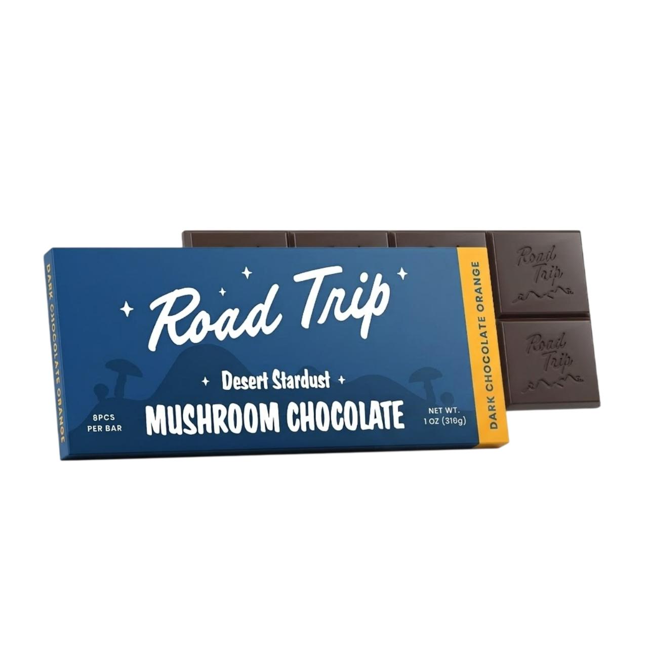 Road Trip Desert Stardust Mushroom Chocolates – Dark Chocolate Orange